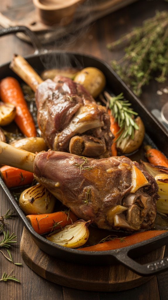 Baked Lamb Shanks