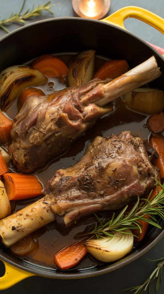 Baked Lamb Shanks