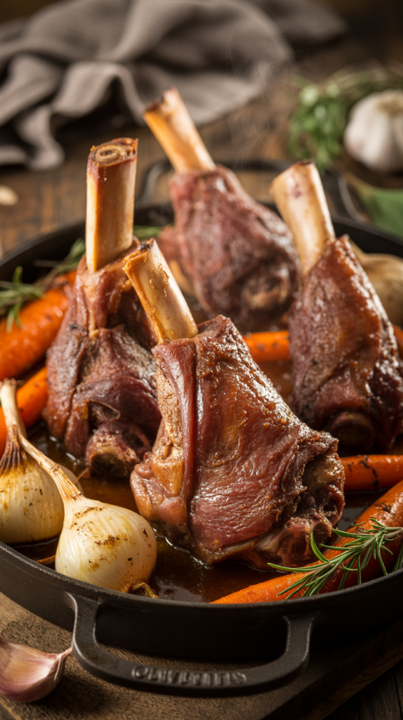 Baked Lamb Shanks