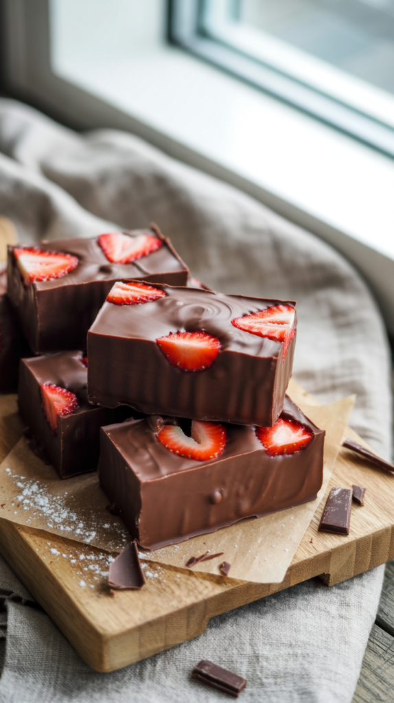 Chocolate Strawberry Bars
