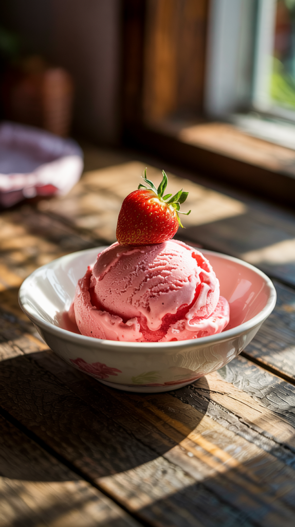Strawberry Ice cream