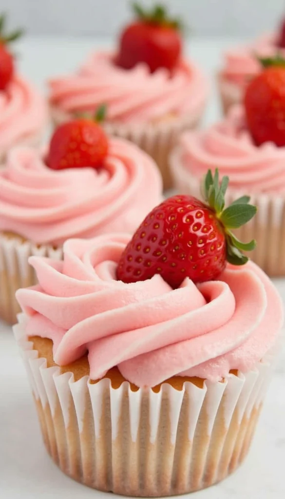 Strawberry Cupcakes