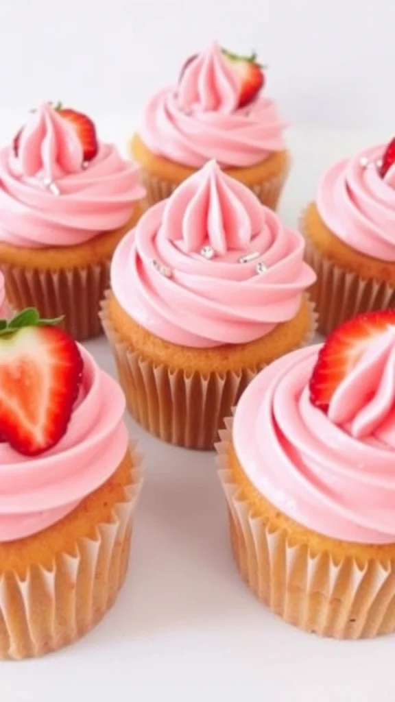 Strawberry Cupcakes