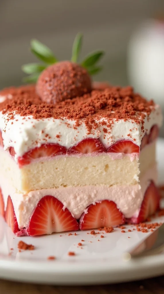 Strawberry Tiramisu