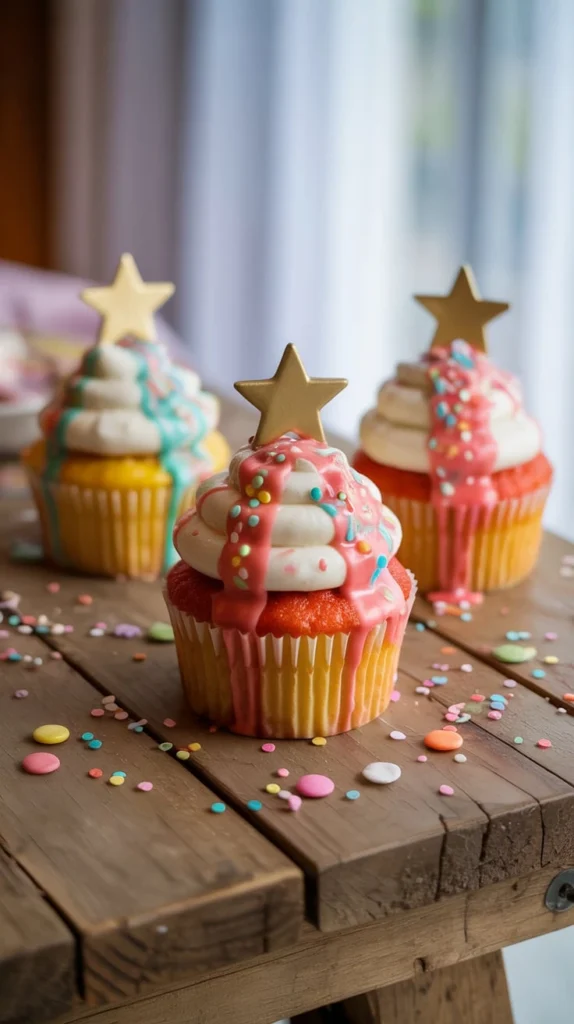 Cookie Drip Cupcakes