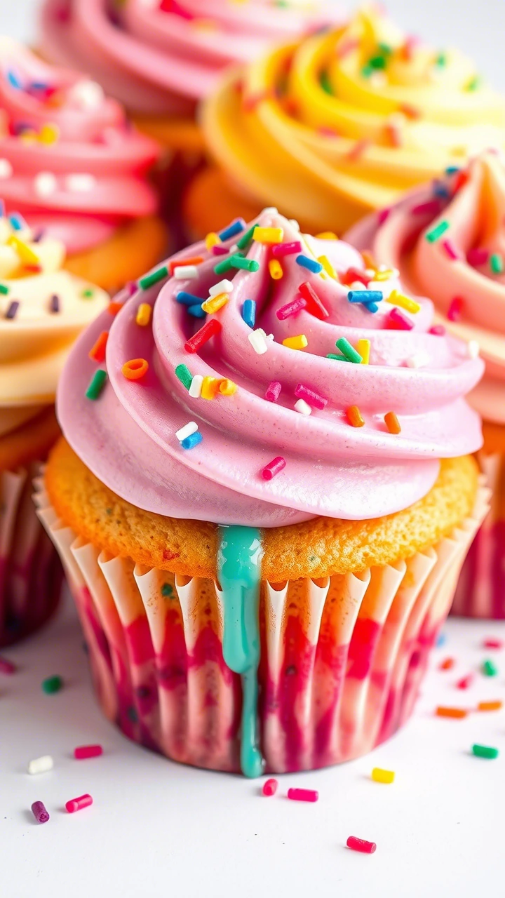 Cookie Drip Cupcakes