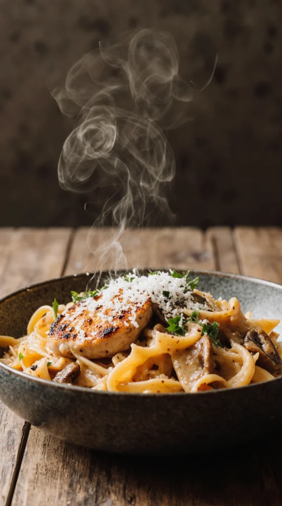 Chicken Mushroom Pasta