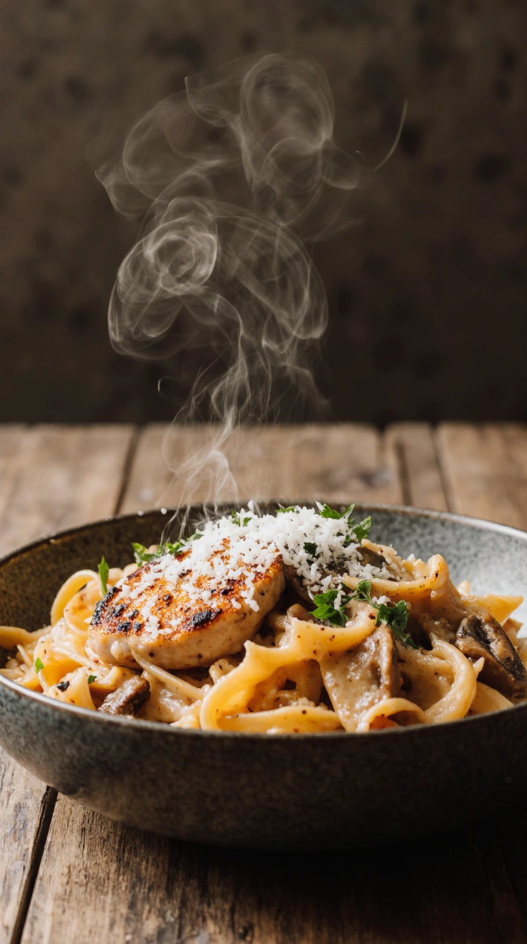 Chicken Mushroom Pasta