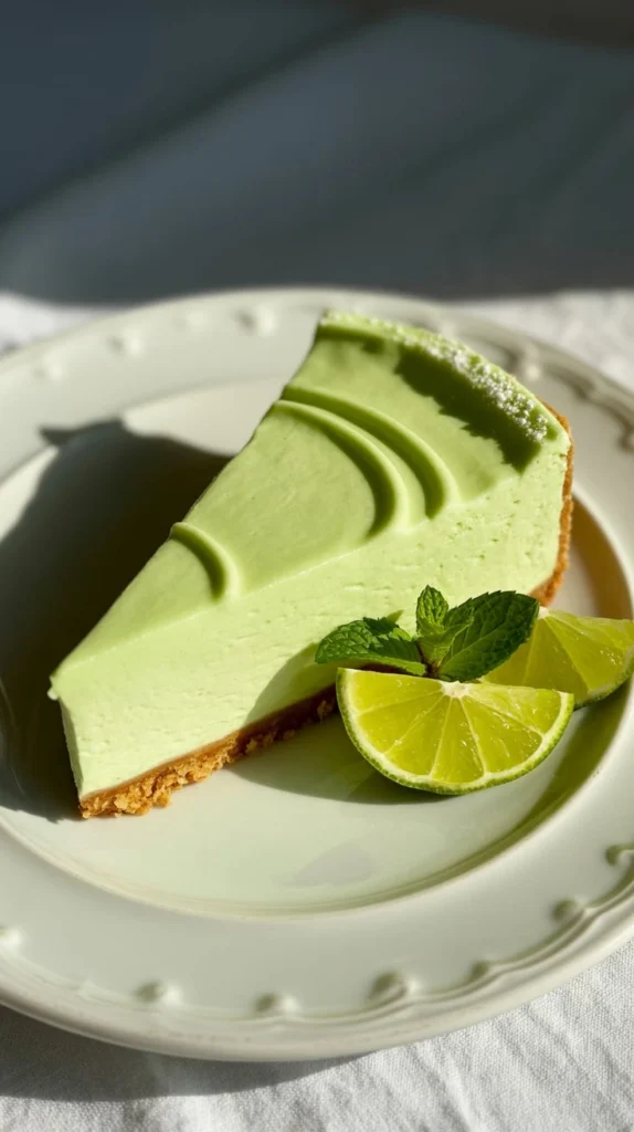 Lime Mousse Cheesecake