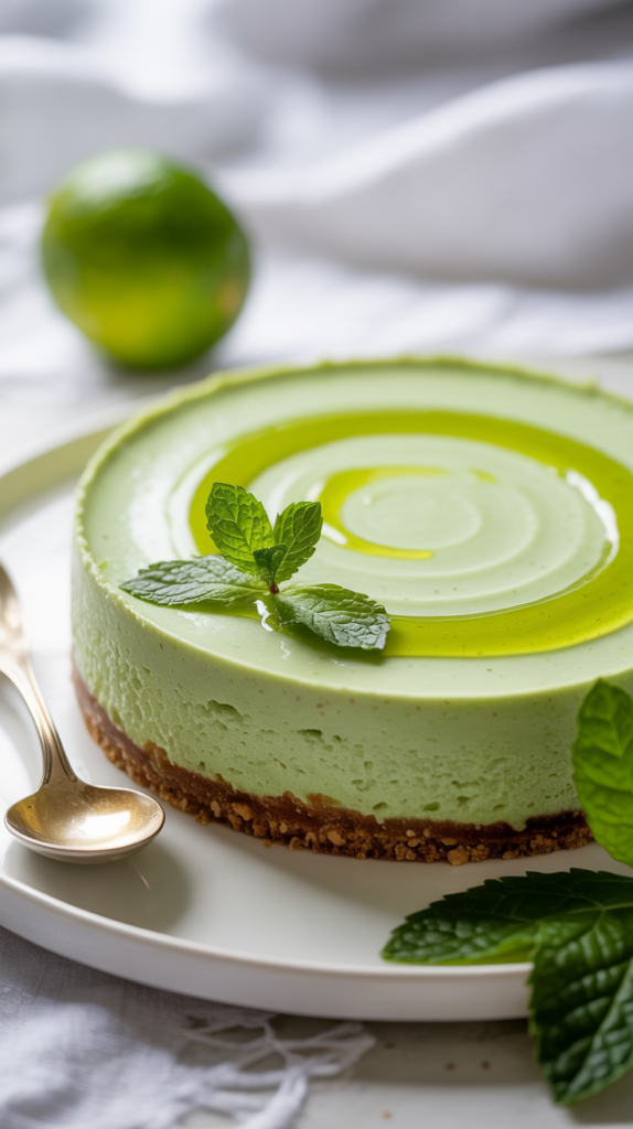 Lime Mousse Cheesecake