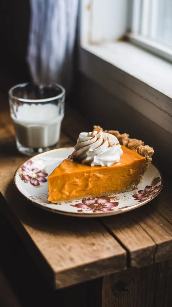 No Bake Pumpkin Pie