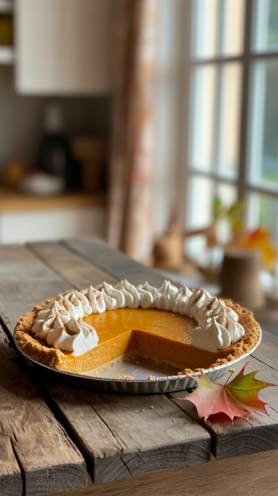 No Bake Pumpkin Pie