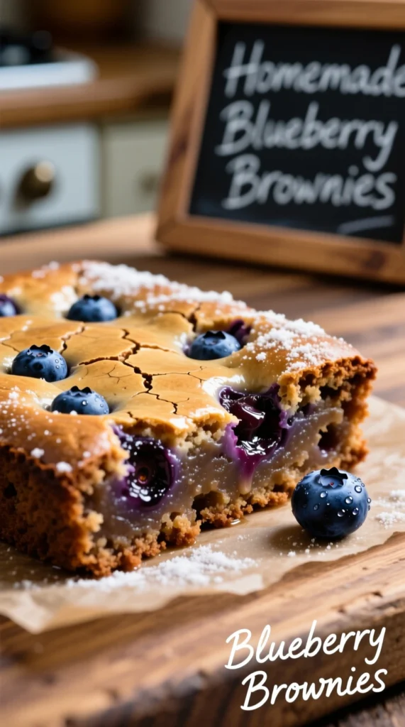 Blueberry Brownies