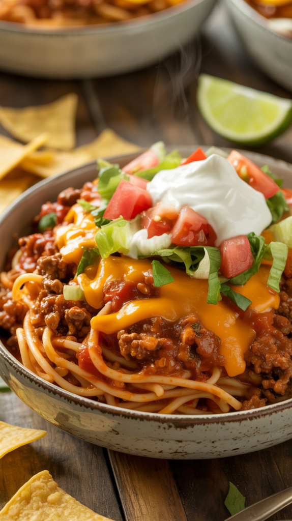 Taco Spaghetti