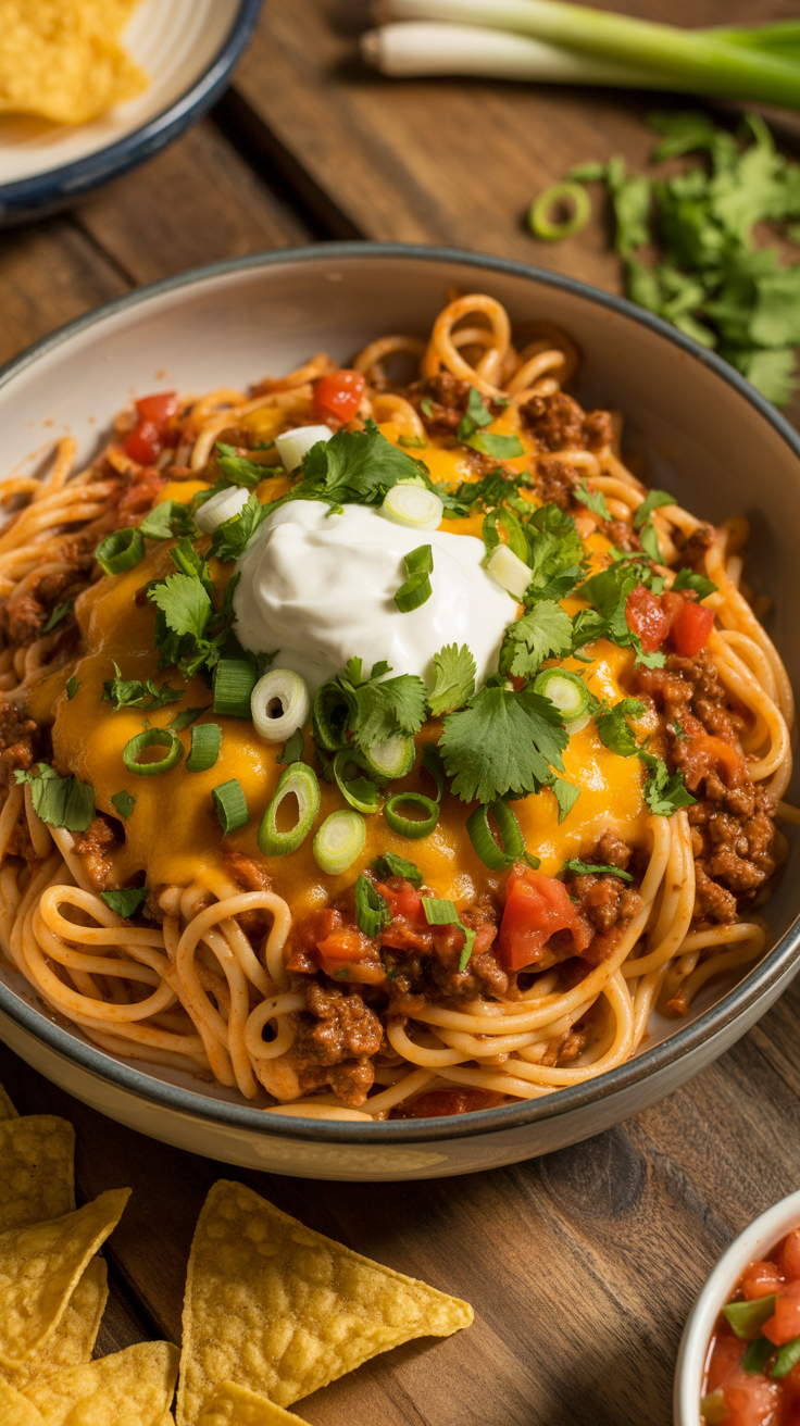 Taco Spaghetti